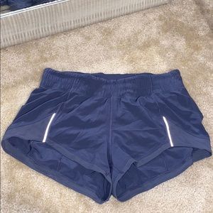 Blue lululemon shorts